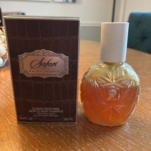 Other - Safari By Ralph Lauren Climate Response Gentle Body Shampoo 8.5oz ReadD..90%FULL